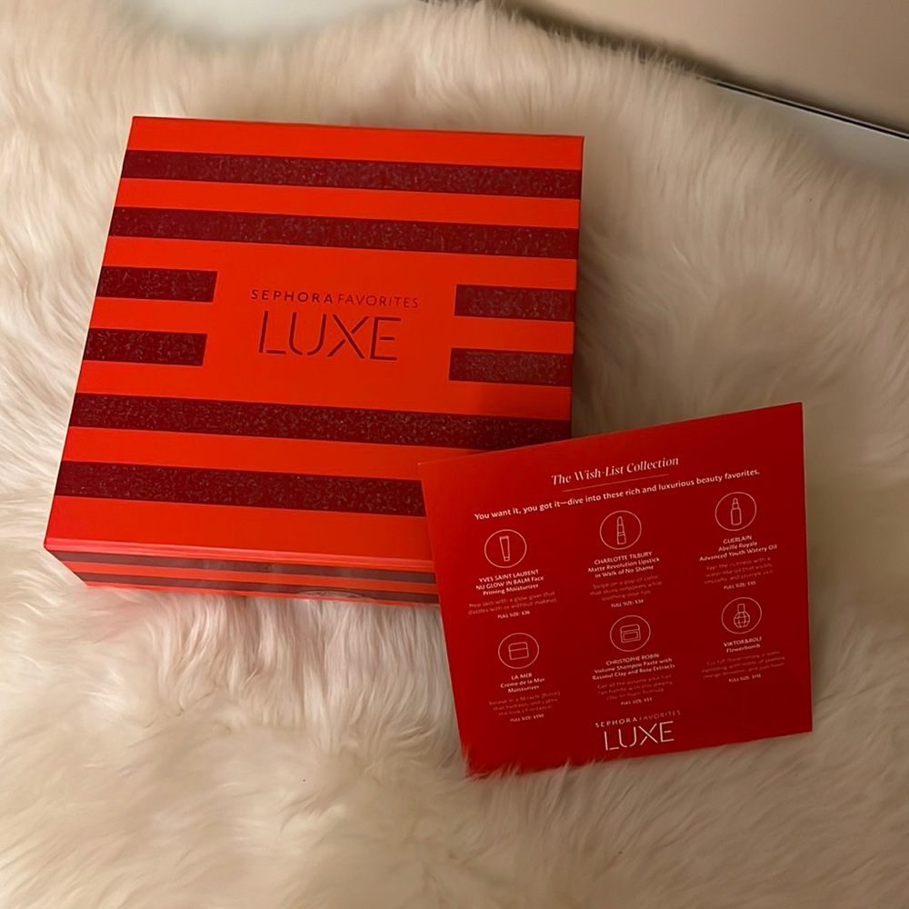 New with sealed package Sephora favorites luxe